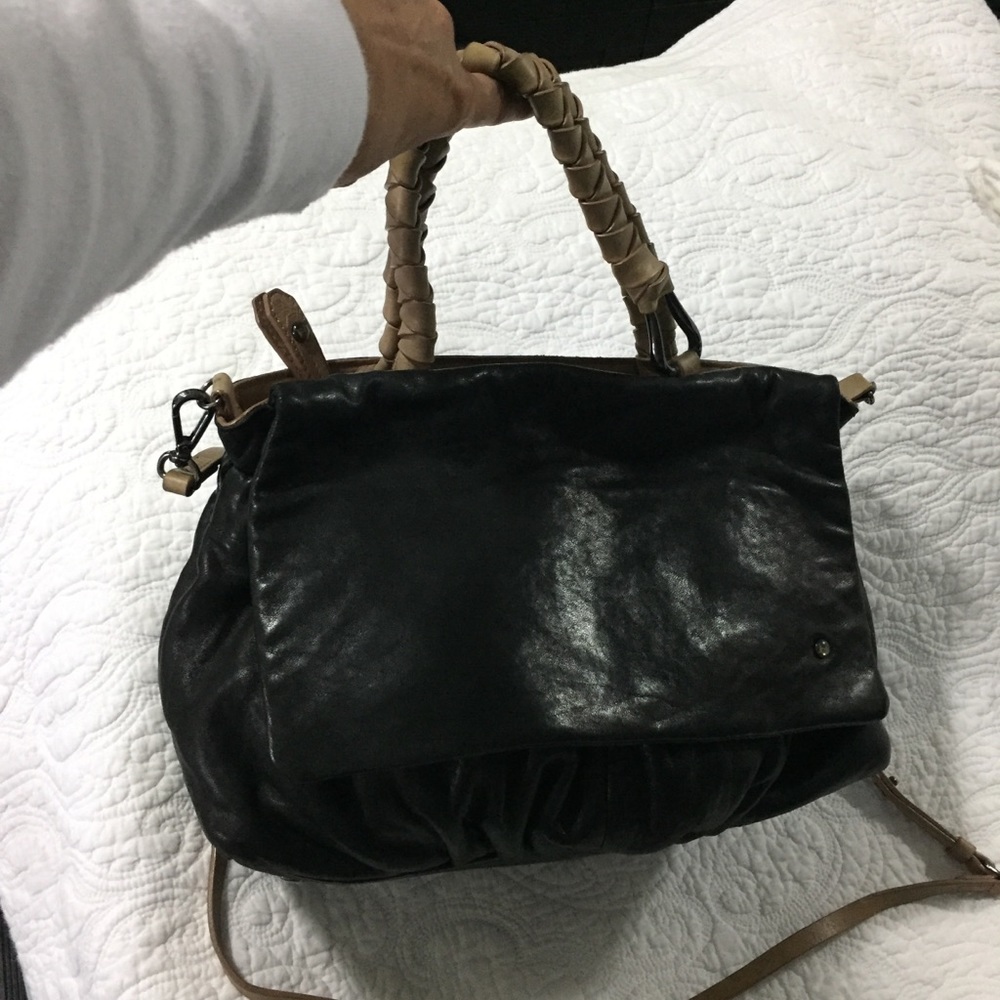 Halston heritage leather bag